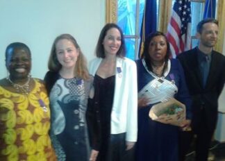 France Honors Cecile Acakpo-Satchivi, Edith Boncompain, Marie Bouteillon and Régine Latortue