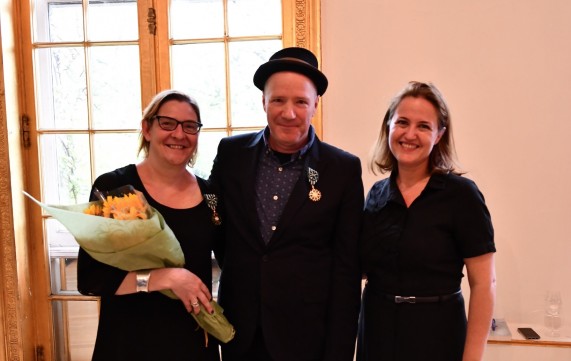 France Honors Emmanuelle Ertel & Rick Moody