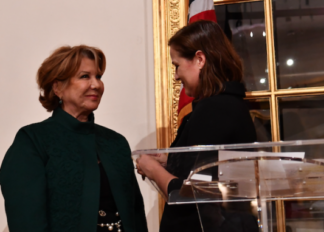 France Honors Odile de Schietere-Longchampt