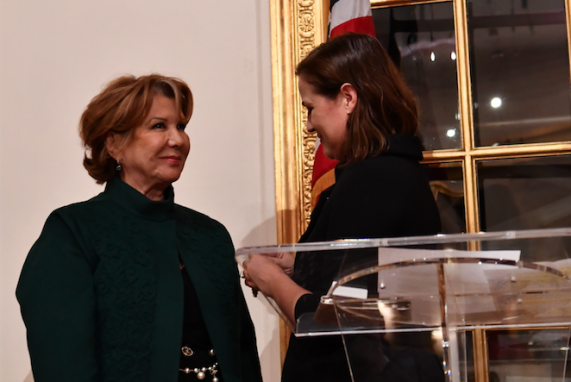 France Honors Odile de Schietere-Longchampt