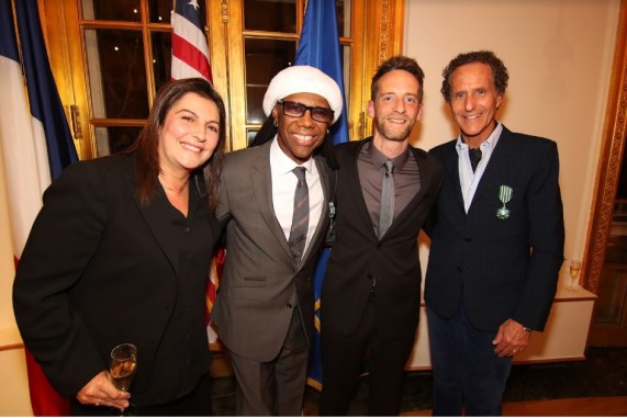 France Honors Daniel Glass And Nile Rodgers With The Order Of Arts And Letters