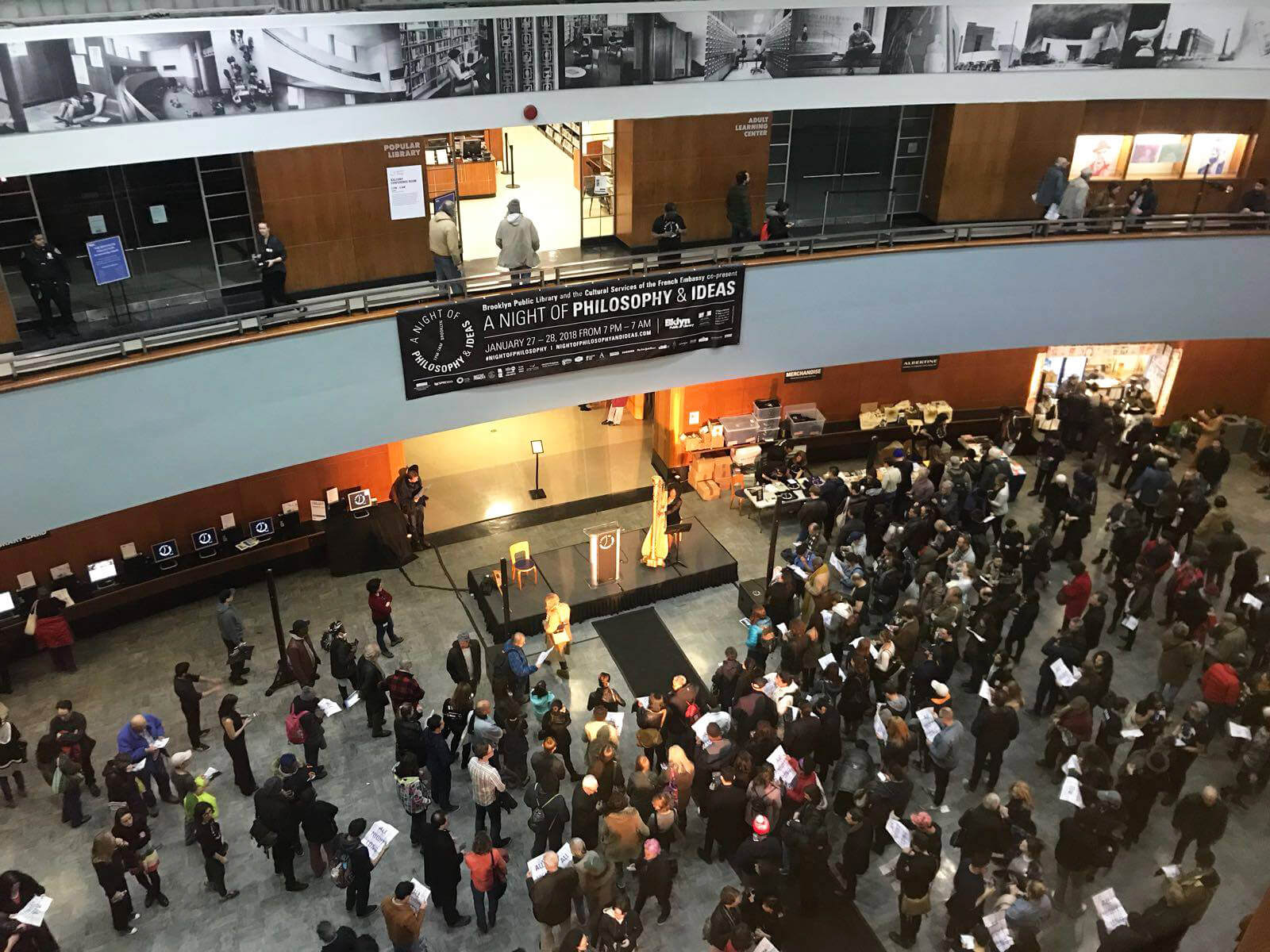 A Night of Philosophy and Ideas at Brooklyn Public Library